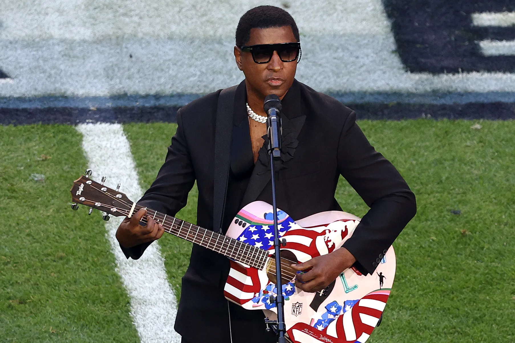 Babyface Wows with Stunning ‘America the Beautiful’ Performance at Super Bowl LVII [Watch]