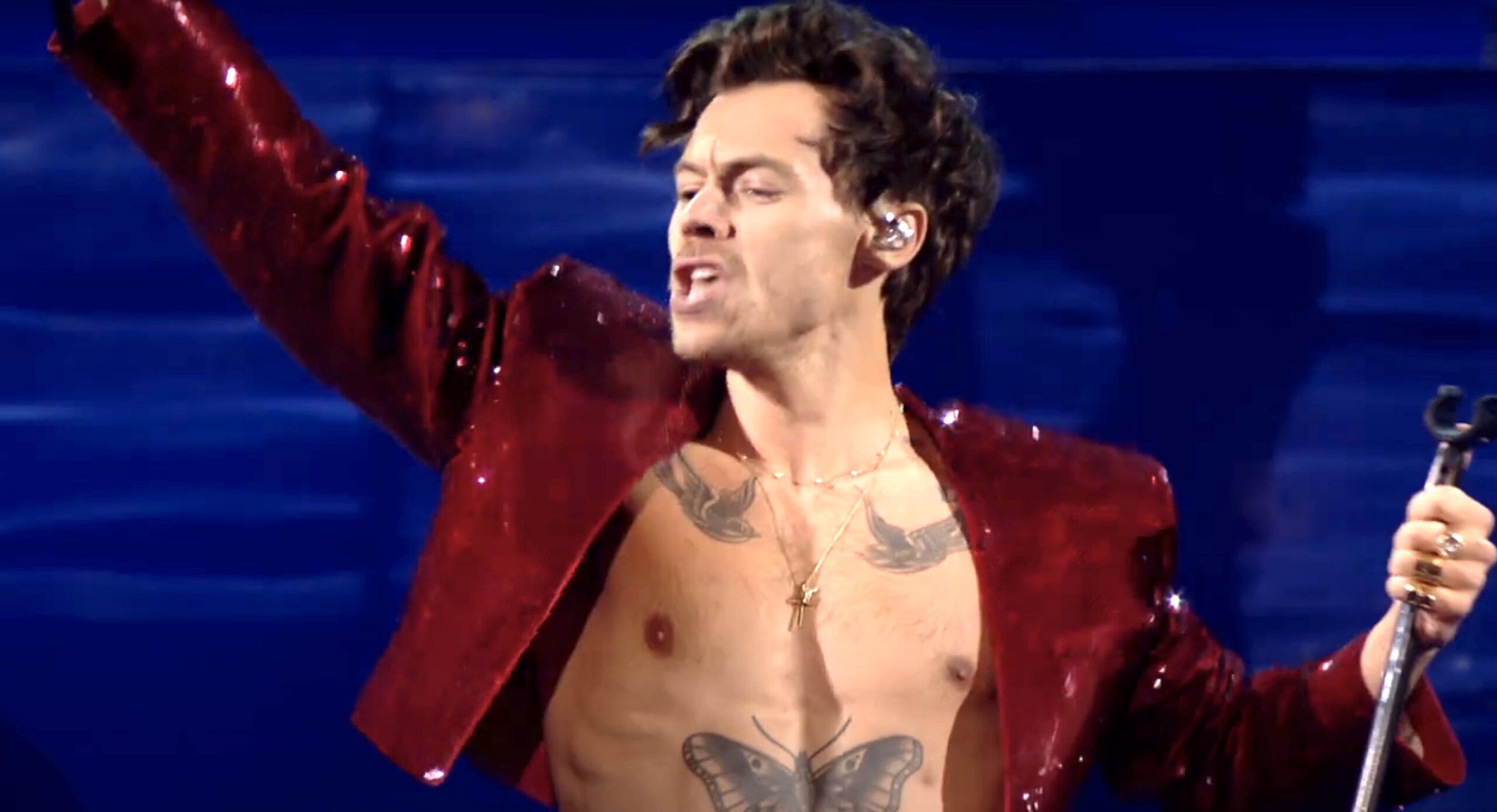Harry Styles Rocks BRITs 2023 with 'As It Was' [Performance] That