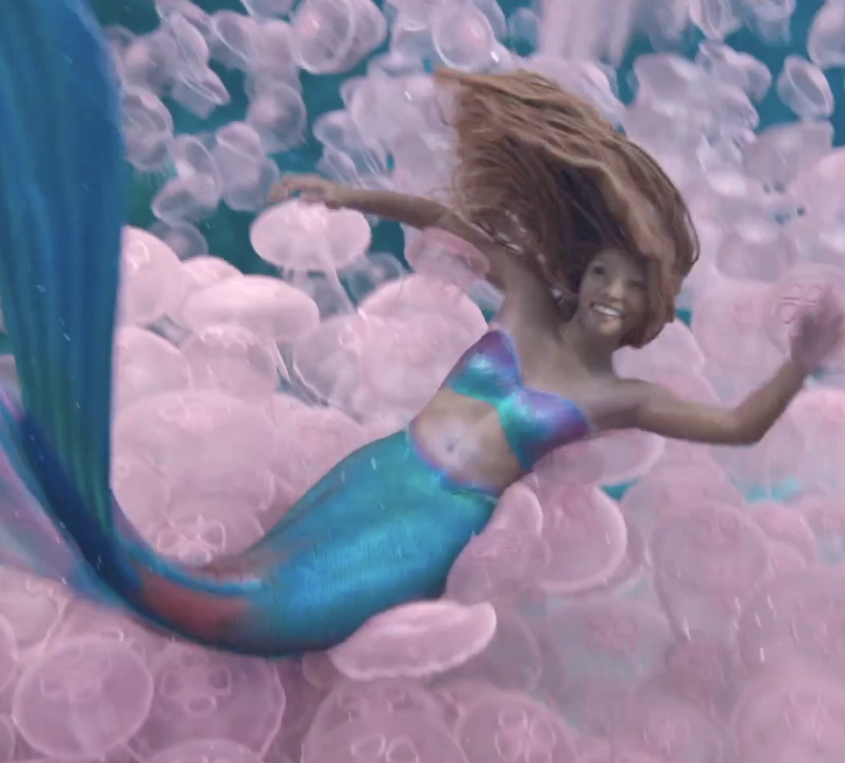 Halle Bailey Unveils STUNNING New Look at 'The Little Mermaid' [Trailer