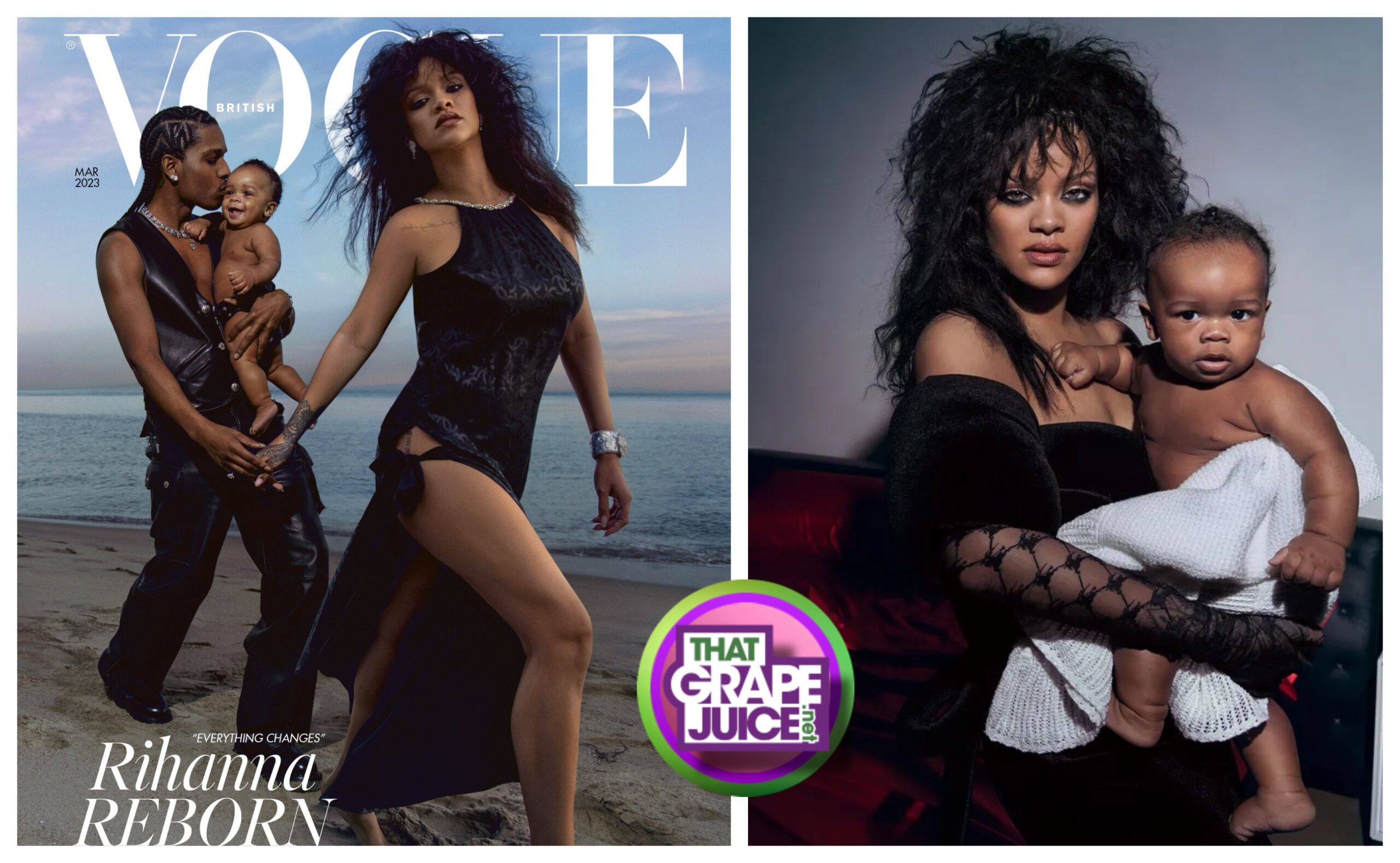 Rihanna Covers British Vogue with Baby Boy, Spills on Wanting New Album Out “THIS YEAR,” Last Minute Decision to Headline the Super Bowl, Motherhood, & More