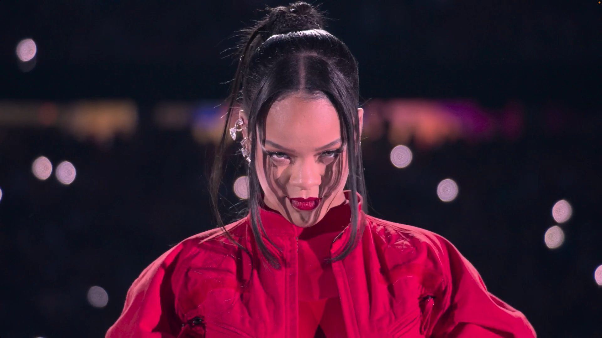 Rihanna Visits Recording Studio After Announcing Super Bowl Gig