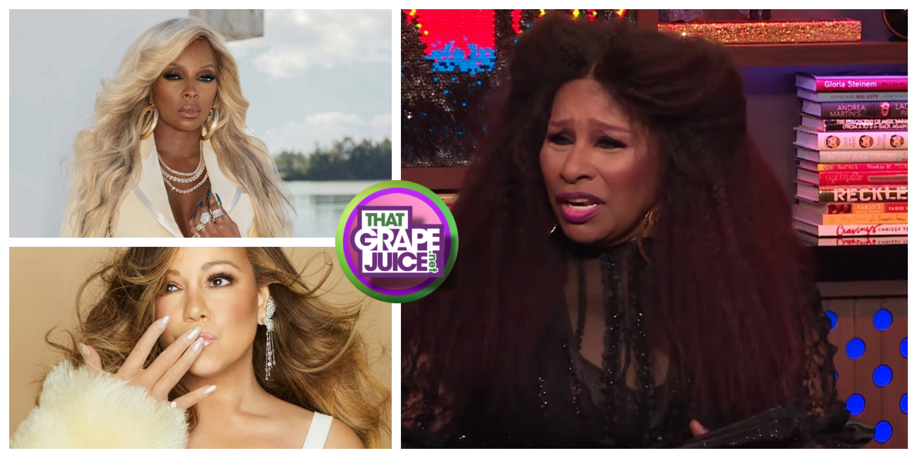 Ouch! Chaka Khan Disses Mariah Carey & Mary J. Blige Over “Greatest Singer” List: “[Rolling Stone] Needs Hearing Aids”