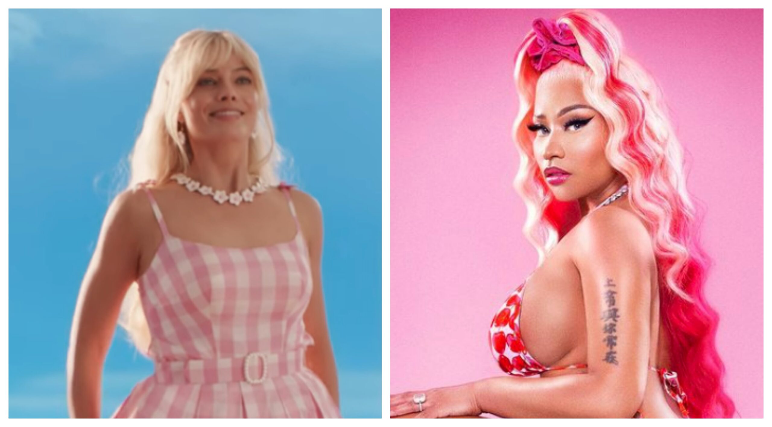 Nicki Minaj And Ice Spice Are Barbie Girls In New Barbie World Music Video