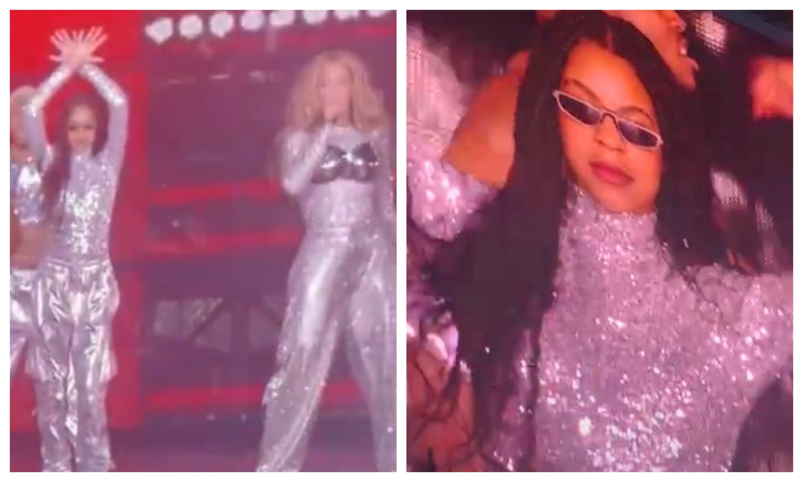 blue ivy tour with beyonce