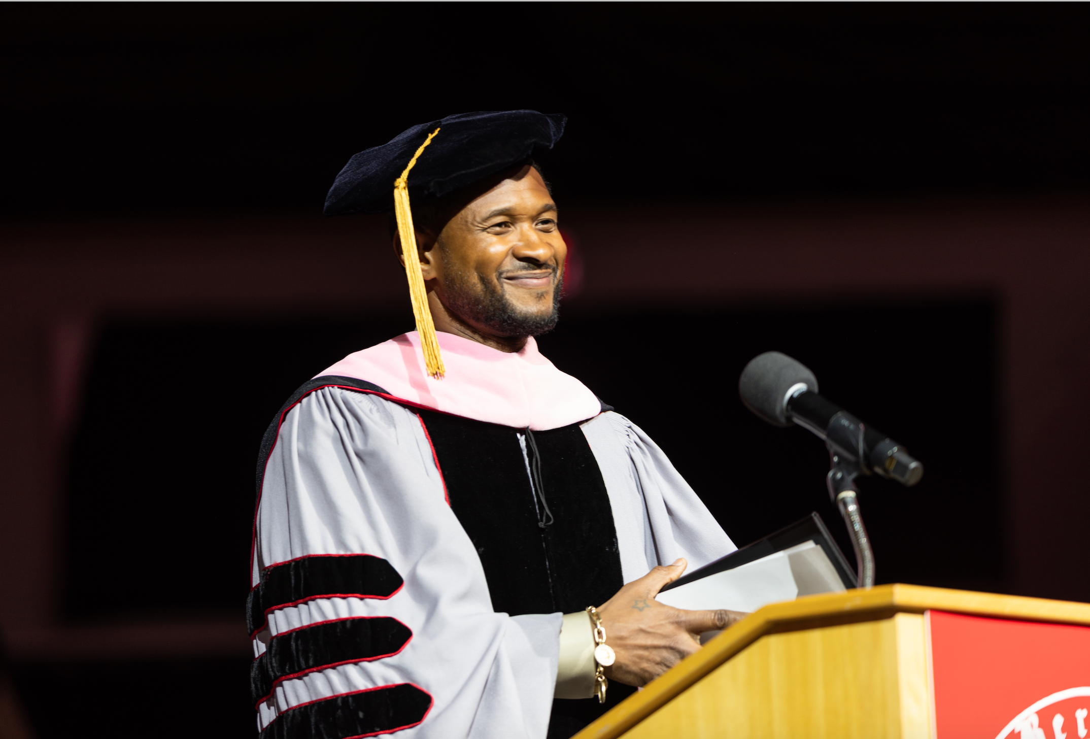 Usher Receives of Honorary Degree from Berklee