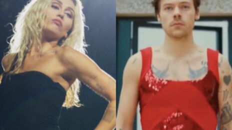 REPORT: Miley Cyrus & Harry Styles Allegedly In Separate Talks For Super Bowl Halftime Show Performance