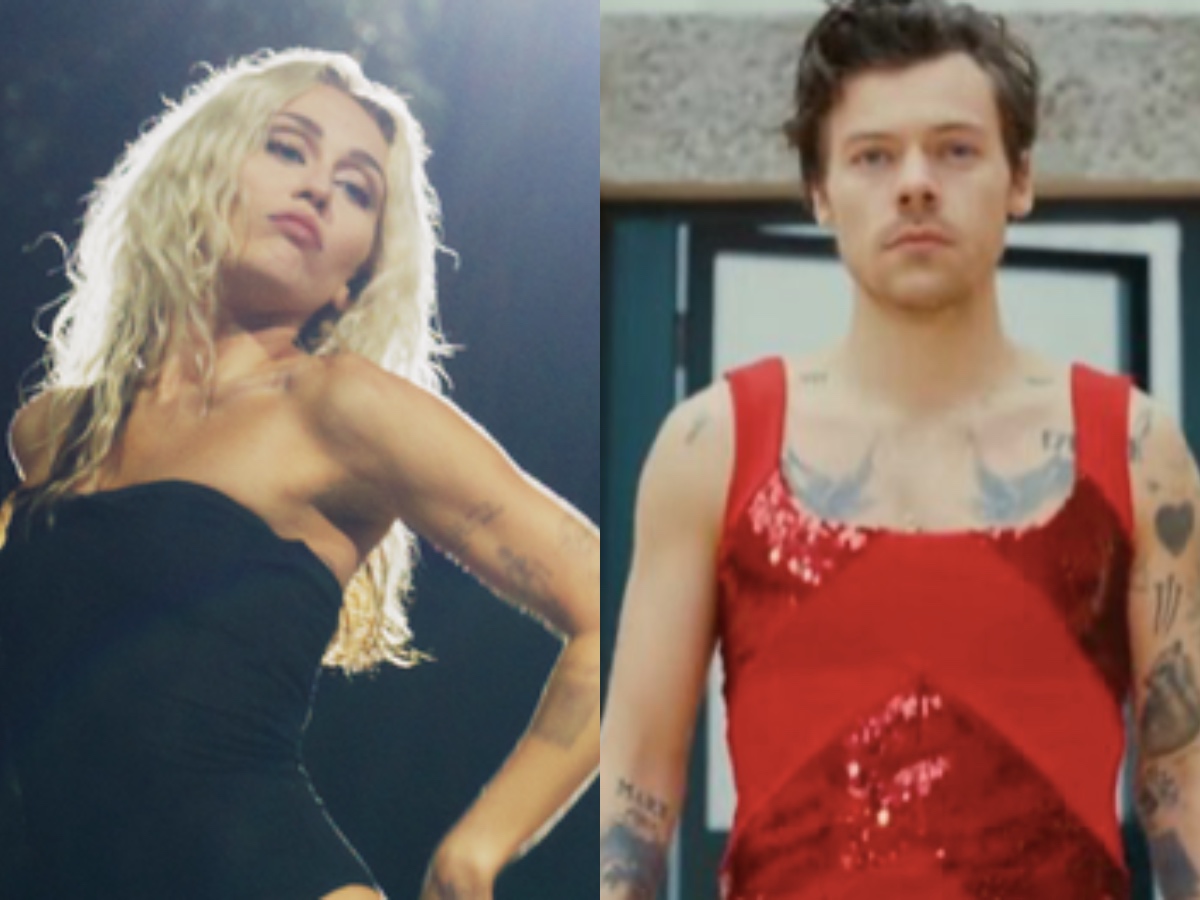 REPORT: Miley Cyrus & Harry Styles Allegedly In Separate Talks For Super Bowl Halftime Show Performance