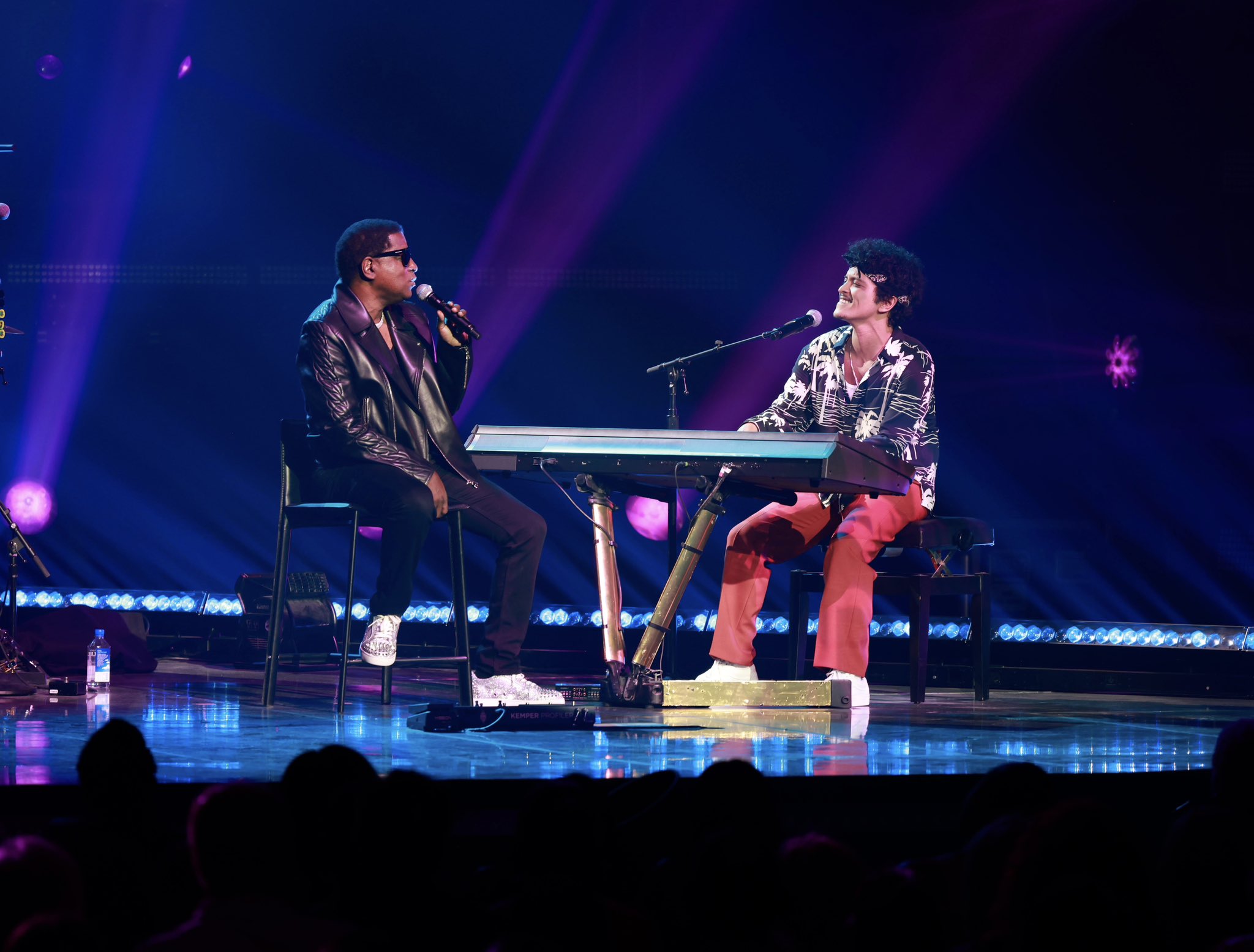 Bruno Mars Blazes the Stage with His Idol Babyface at Las Vegas Residency