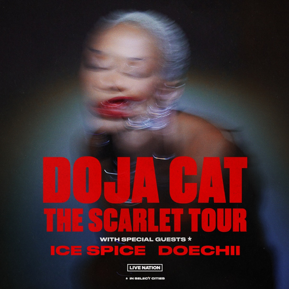 Doja Cat Announces 'The Scarlet Tour' with Ice Spice & Doechii That