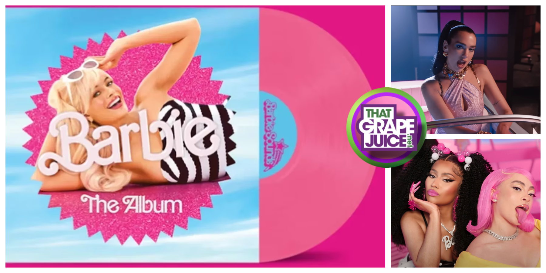 Stream: ‘Barbie: The Official Soundtrack’ [featuring Nicki Minaj, Ice Spice, Dua Lipa, Sam Smith, Billie Eilish, Lizzo, & More]