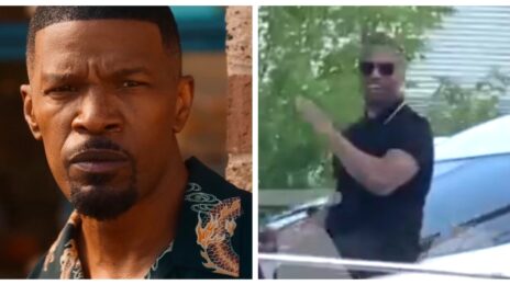 Jamie Foxx Waves to the Crowd in FIRST Sighting Since "Medical Complication"