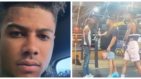 Blueface STABBED at Los Angeles Gym