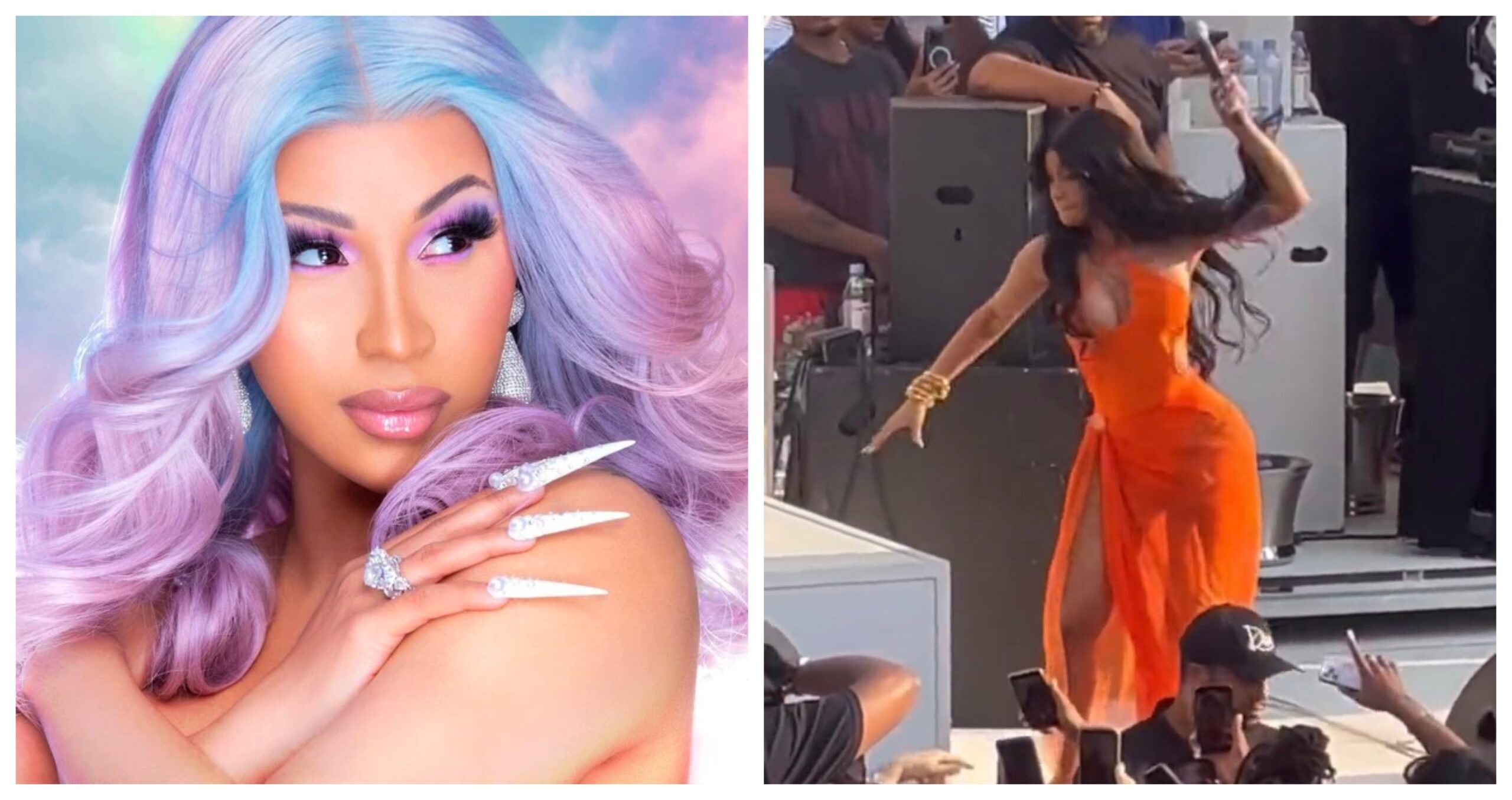 Cardi B CLEARED of Battery After Tossing Mic at Woman Who Threw a Drink on Her