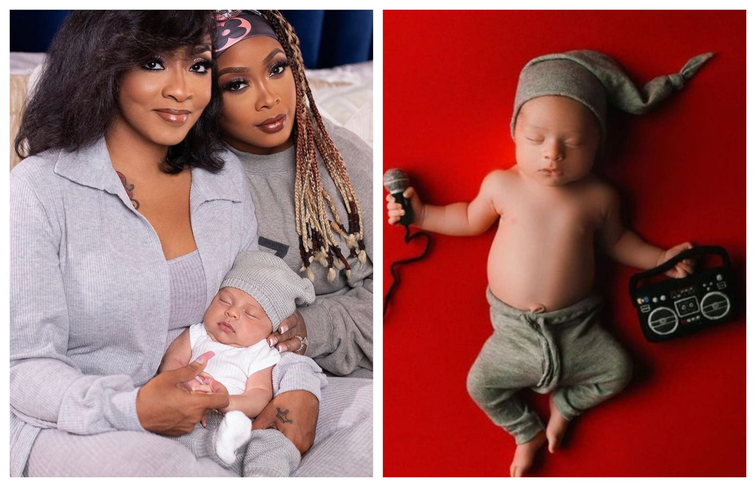 Da Brat & Wife Jesseca ‘Judy’ Dupart Share First Pictures of Baby Son ...