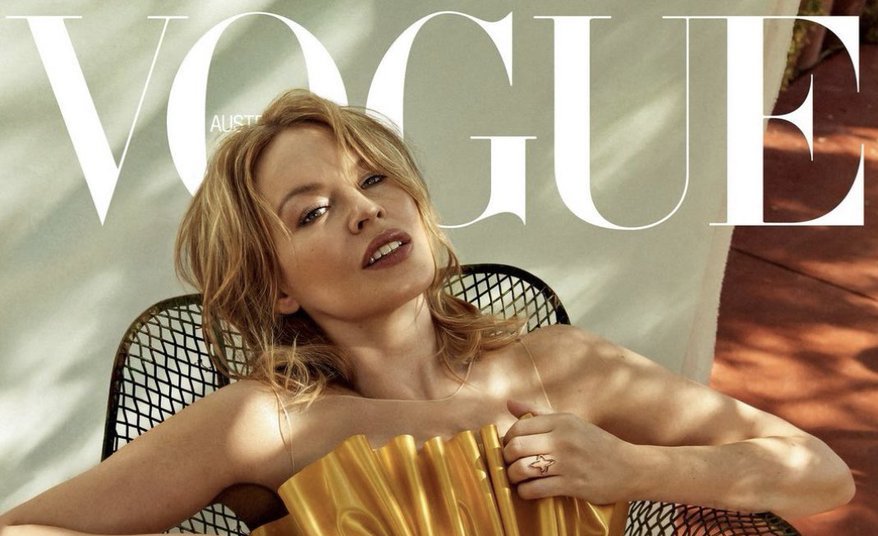 Kylie Minogue Covers Vogue Australia as ‘Tension’ Album Eyes Top Spot