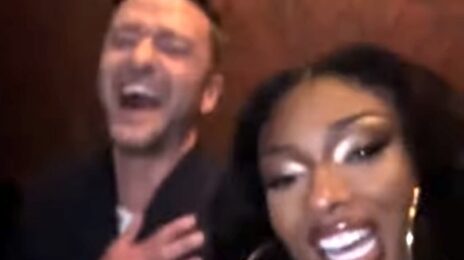 Megan Thee Stallion & Justin Timberlake Laugh Off Disproven VMAs "Drama" Together