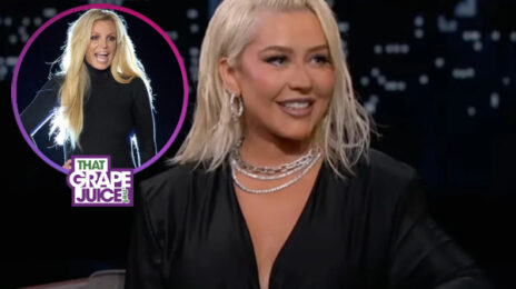 Awkward! Jimmy Kimmel Jokes with Christina Aguilera About Being in Britney Spears' 'Woman in Me' Memoir [Watch]