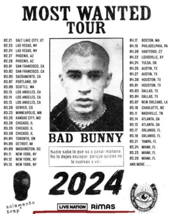 The City Of Los Angeles Declares Oct 1st As 'Bad Bunny Day