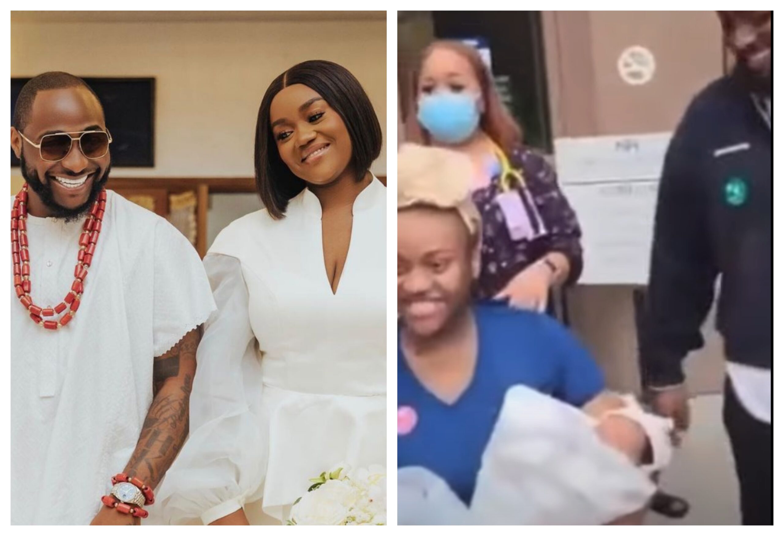 Davido & Chioma Officially Confirm the Birth of TWINS