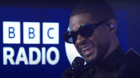 Usher Wows With 'Good Good' on BBC Radio 1 Live Lounge