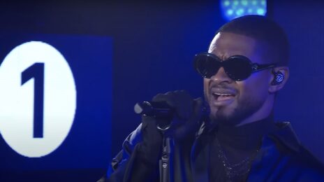 Usher Covers Daniel Caesar & H.E.R.'s 'Best Part' on BBC Radio 1 Live Lounge