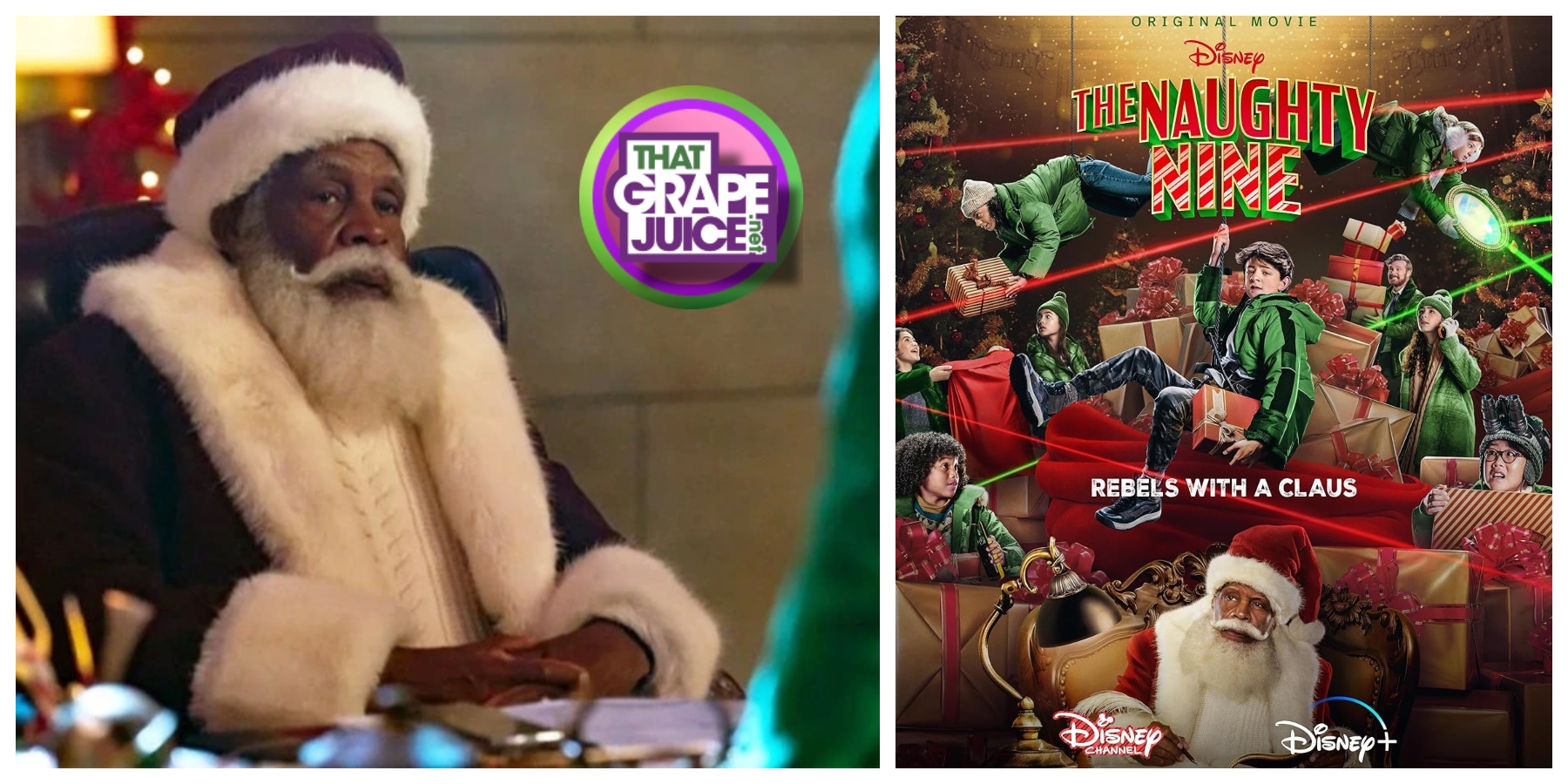 Now Streaming: Disney Holiday Film ‘The Naughty Nine’ [Starring Danny Glover]