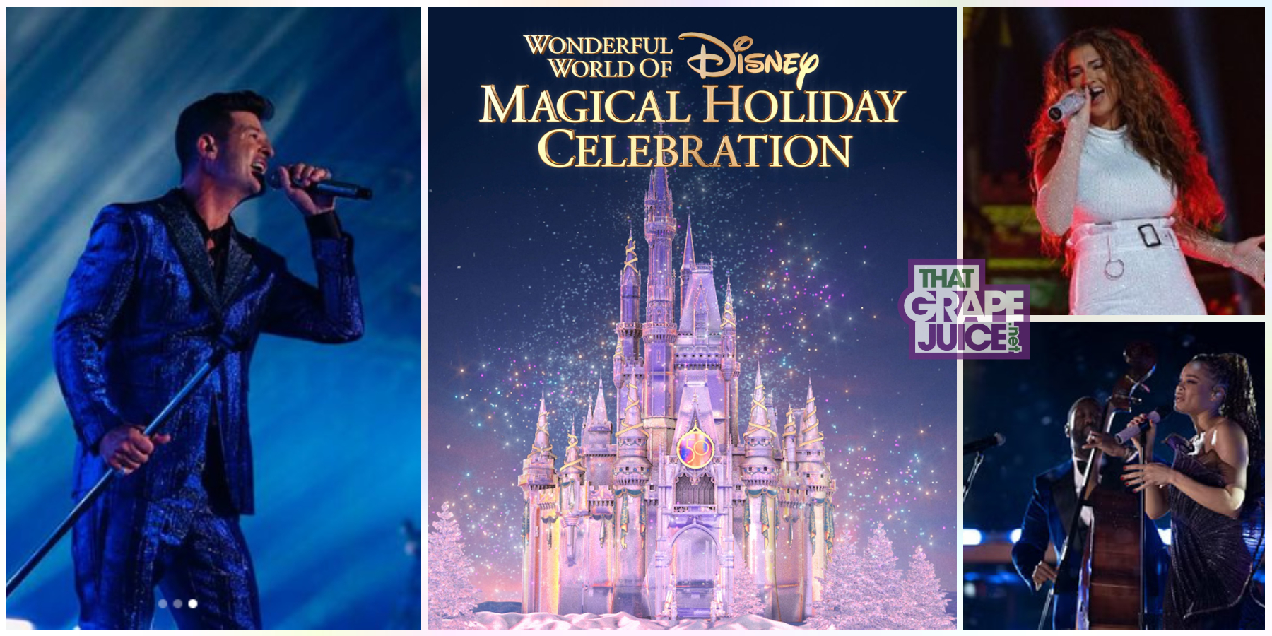 Performances: Tori Kelly, Robin Thicke, Andra Day, Mickey Guyton, & More Rock Disney’s 2023 Magical Holiday Celebration