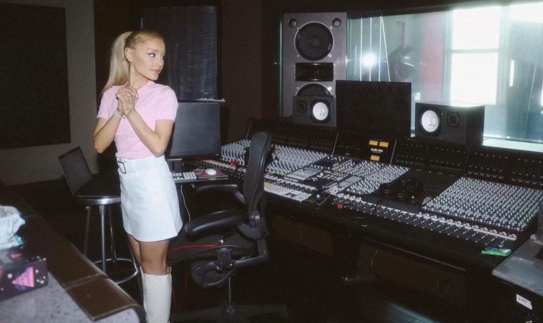 She’s Coming! Ariana Grande Hits the Studio for New Music