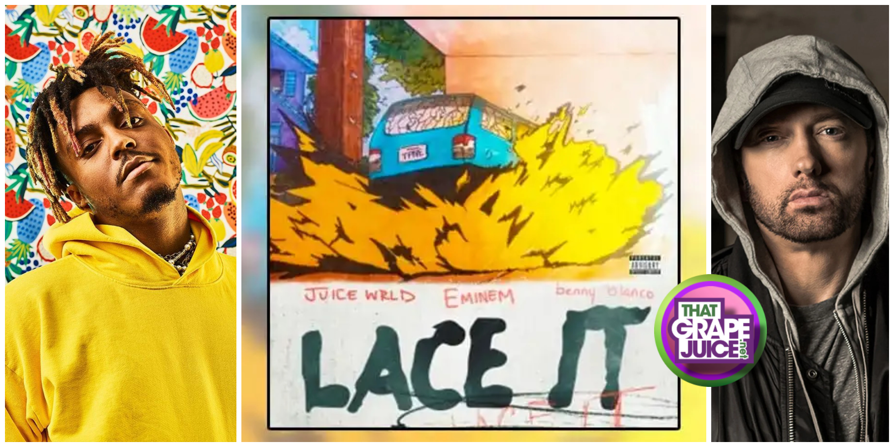 New Song: Juice WRLD, Eminem, & Benny Blanco - 'Lace It' - That Grape Juice