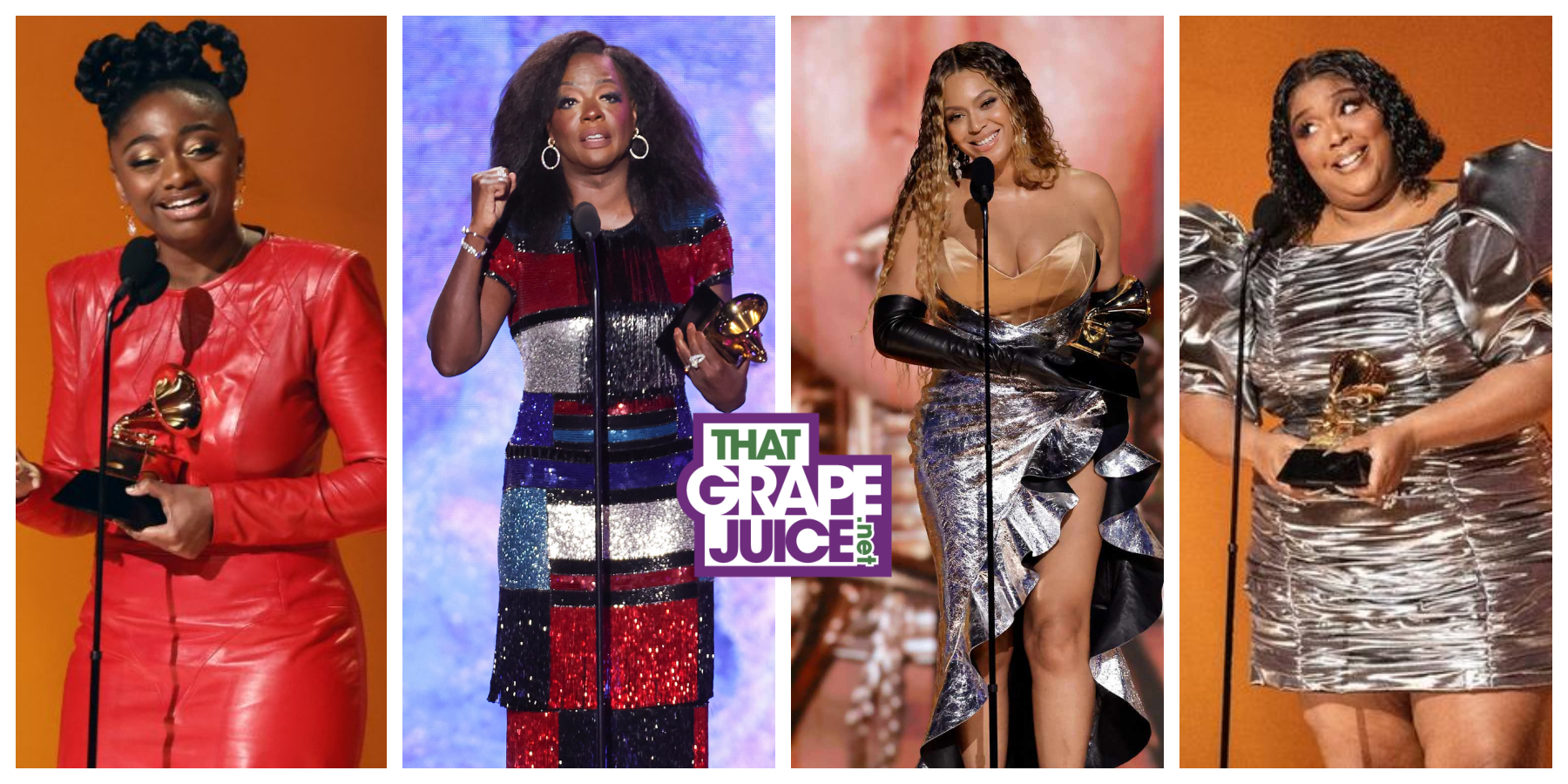 Black Girls Rock! Beyonce, Viola Davis, Lizzo, & Samara Joy Enjoyed Historic Wins at the 2023 GRAMMYs [Year in Review]