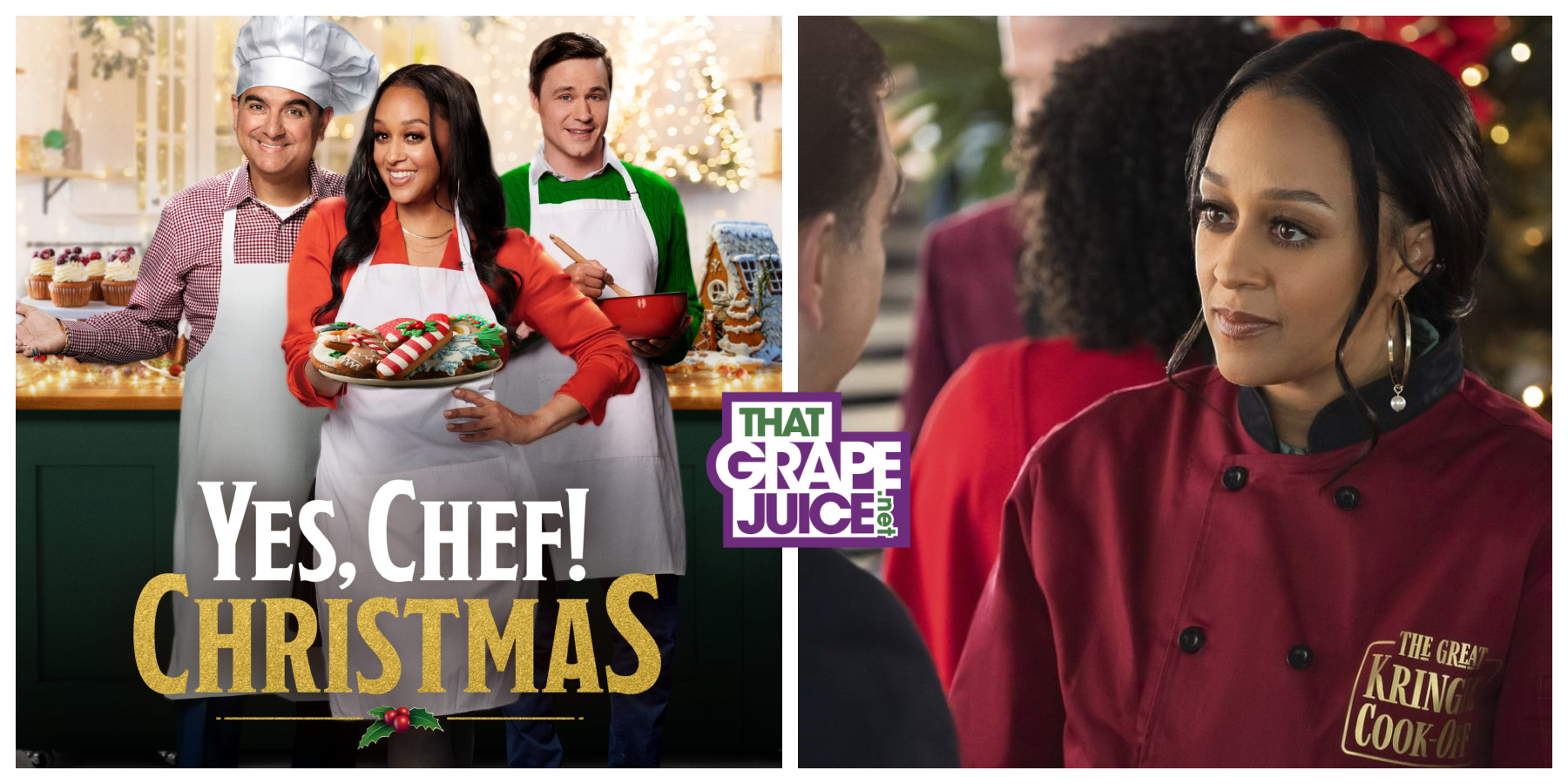 Movie Trailer: Lifetime’s ‘Yes, Chef! Christmas’ [Starring Tia Mowry]