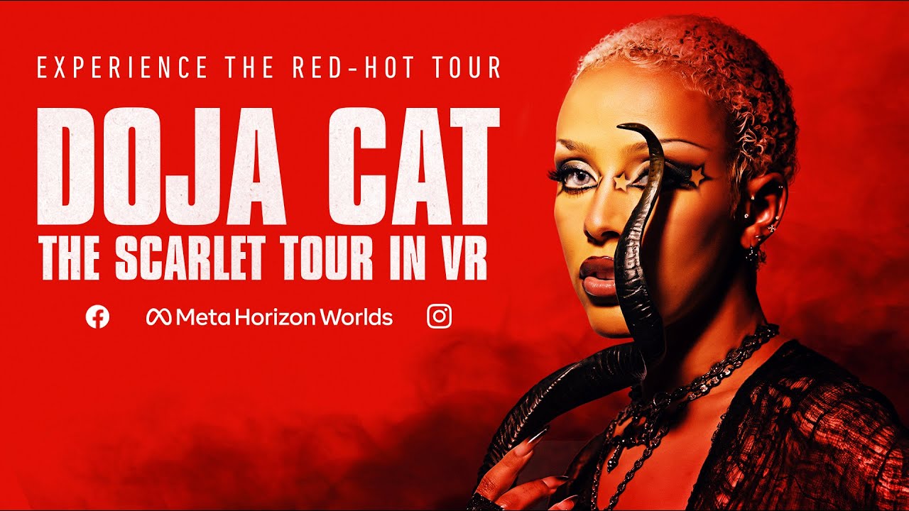 Doja Cat Partners With Meta to Present 'The Scarlet Tour in VR' Concert ...