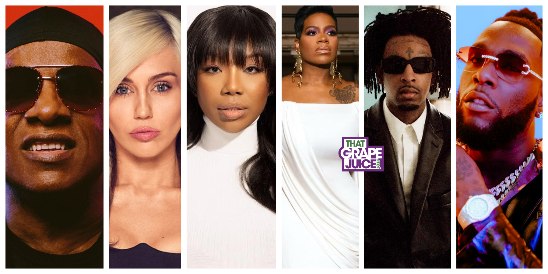 GRAMMYs 2024: Stevie Wonder, Brandy, Miley Cyrus, Fantasia, 21 Savage, & Burna Boy Added to Performer’s List