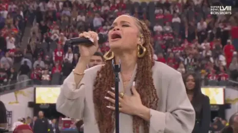 Watch: Andra Day Soars with 'Lift Every Voice and Sing' at the 2024 Super Bowl