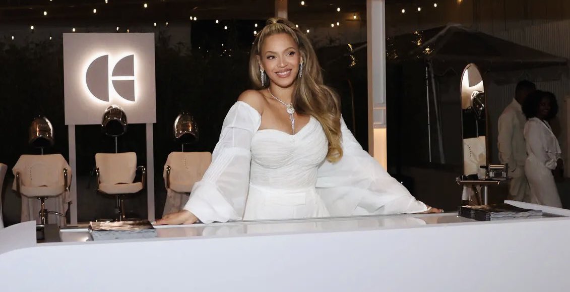 Beyonce Launches CÉCRED Haircare Line with Elegant Event in LA - That