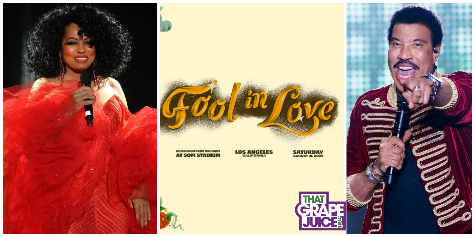 Lionel Richie, Diana Ross, Smokey Robinson, Isley Brothers, Chaka Khan, & Gladys Knight Among Big Names Set for the Inaugural ‘Fool in Love’ Fest