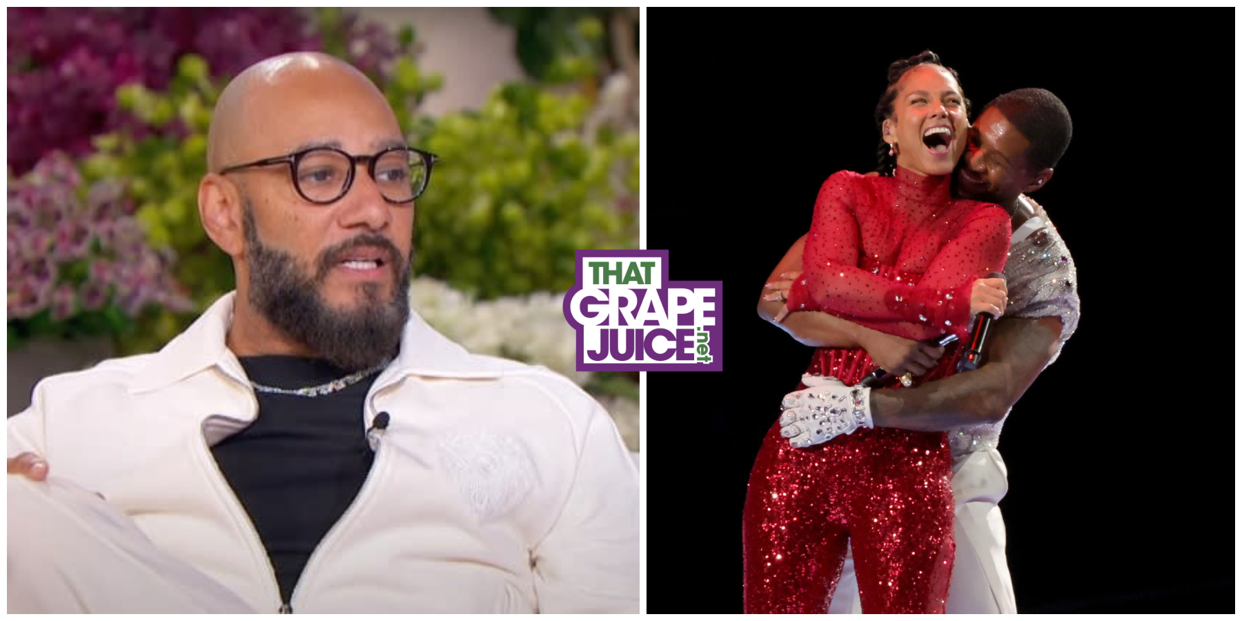 Swizz Beatz Responds to Critics of Usher & Alicia Keys’ Steamy Hug During the Super Bowl: “Y’all Talking About the Wrong Damn Thing!” [#ICYMI]