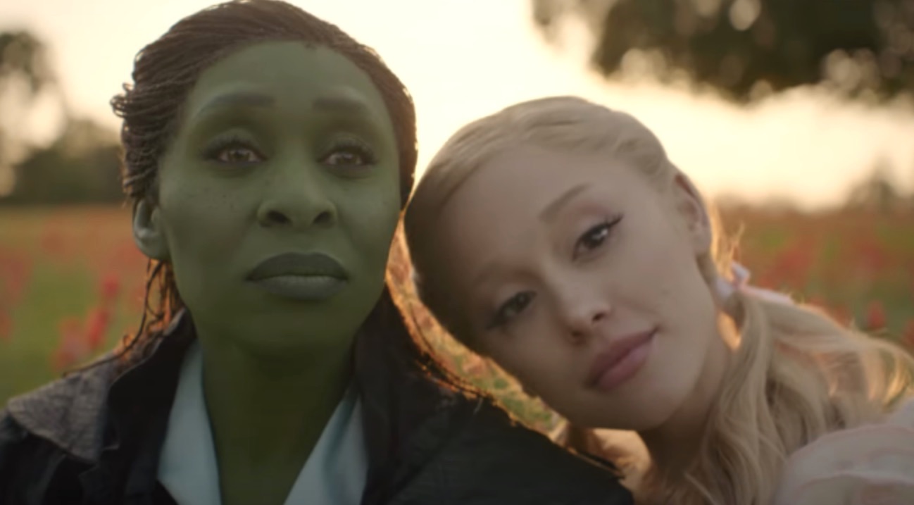 'Wicked' Movie First Look Trailer Starring Ariana Grande & Cynthia