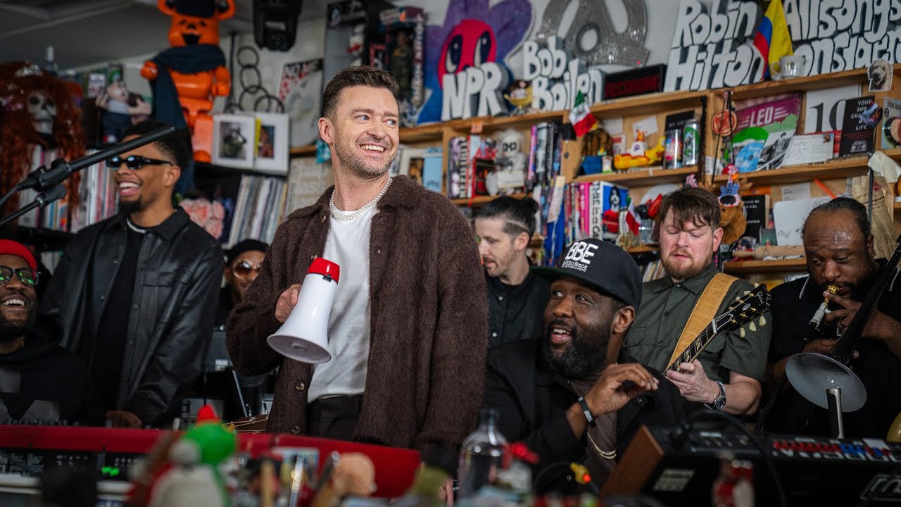 Watch Justin Timberlake Blazes Tiny Desk Concert with 'Rock Your Body