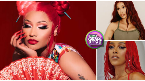 RIAA: With 'Red Ruby,' Nicki Minaj Breaks 3-Way Tie with Cardi B & Doja Cat For Most Platinum Singles Among Female Rappers