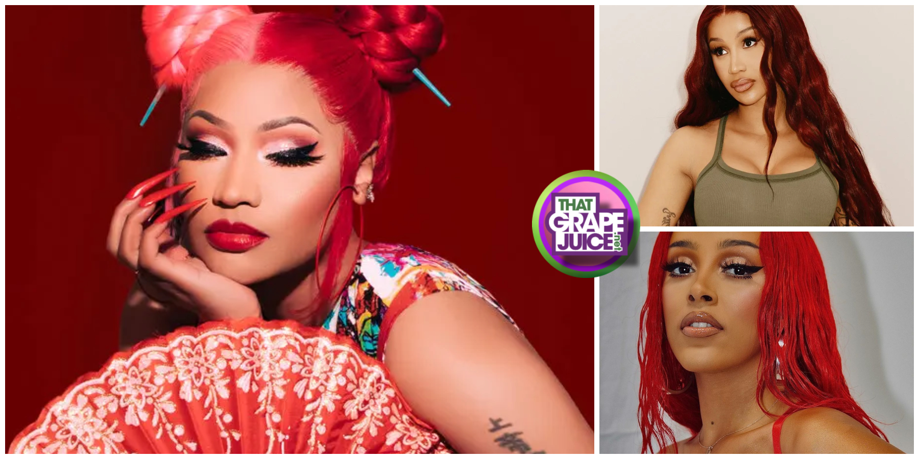RIAA: With ‘Red Ruby,’ Nicki Minaj Breaks 3-Way Tie with Cardi B & Doja Cat For Most Platinum Singles Among Female Rappers