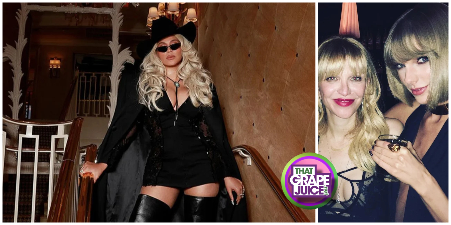 Ouch! Courtney Love Slammed By Swifties & Beyhive for Dissing Beyonce’s ‘Cowboy Carter’ & Saying Taylor Swift is “Not Important or Interesting”