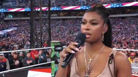 Watch: Coco Jones Rocks WWE Wrestlemania 40 with the US National Anthem