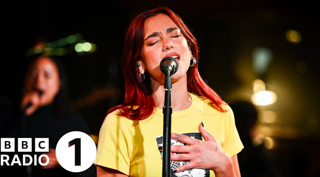 Watch: Dua Lipa Dazzles With ‘Sunshine’ and ‘Illusion’ On BBC Radio 1 Live Lounge