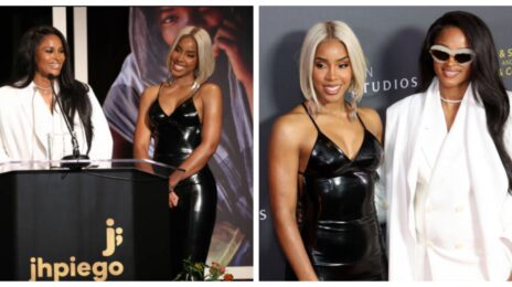 Ciara & Kelly Rowland STUN Together at the Laughter is the Best Medicine Gala