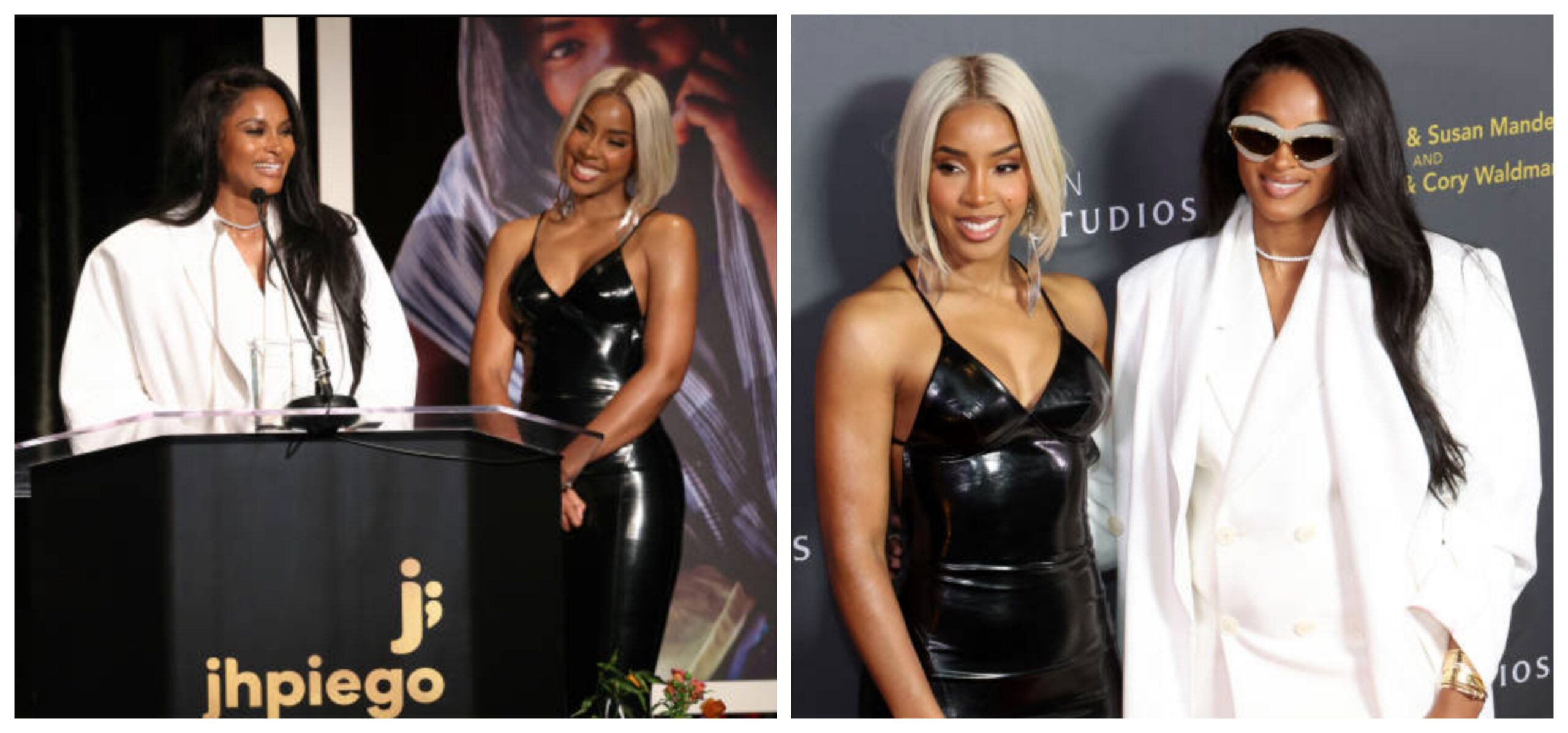 Ciara & Kelly Rowland STUN Together at the Laughter is the Best Medicine Gala