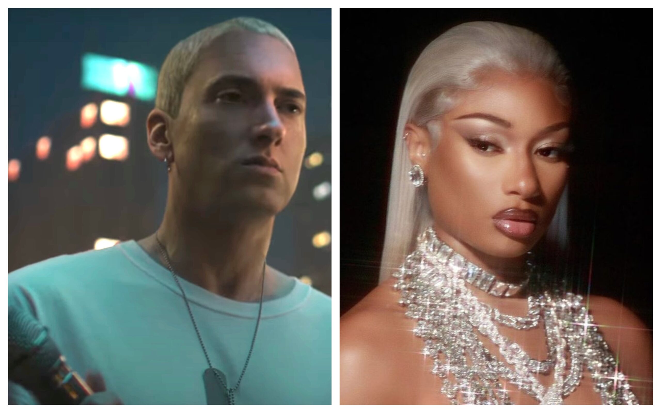 Eminem Sparks Controversy with Megan Thee Stallion “Feat” Wordplay on New Single ‘Houdini’