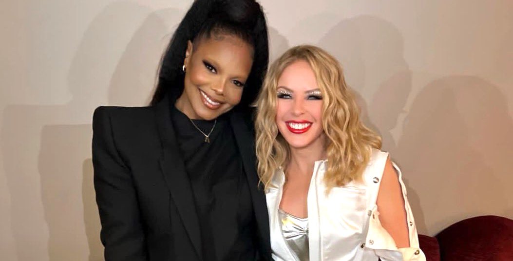 Royalty! Janet Jackson Links Up With Kylie Minogue in Las Vegas