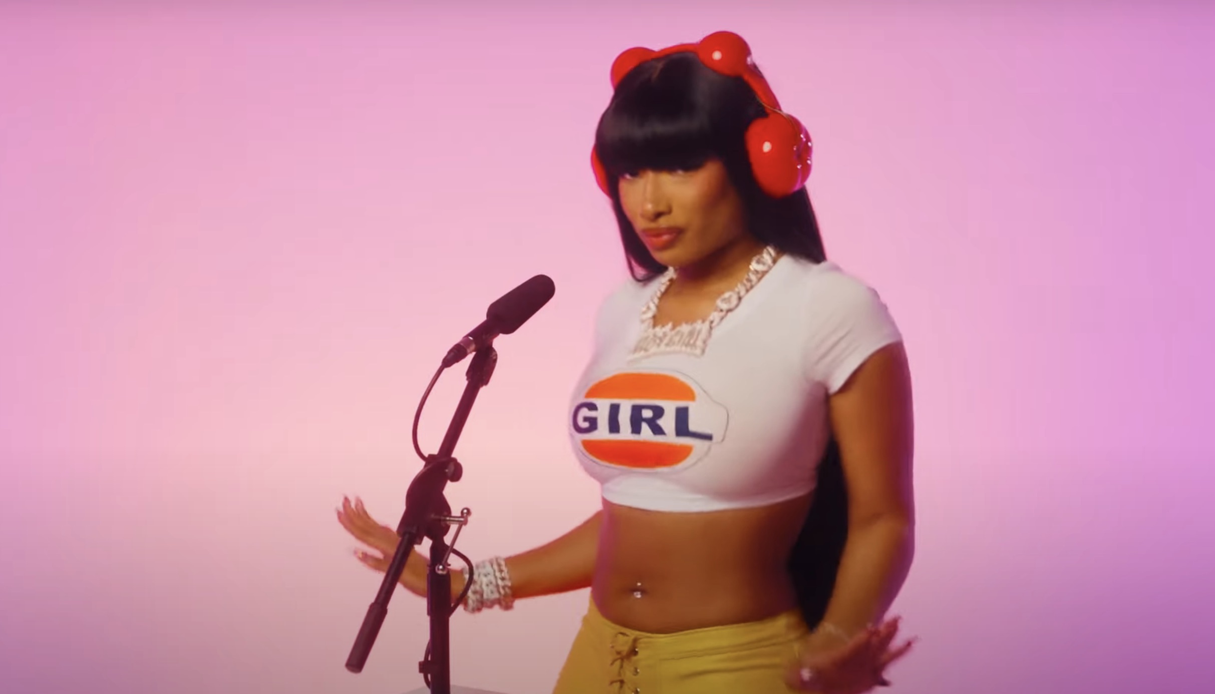 Watch: Megan Thee Stallion Unleashes the ‘I Think I Love Her Freestyle’