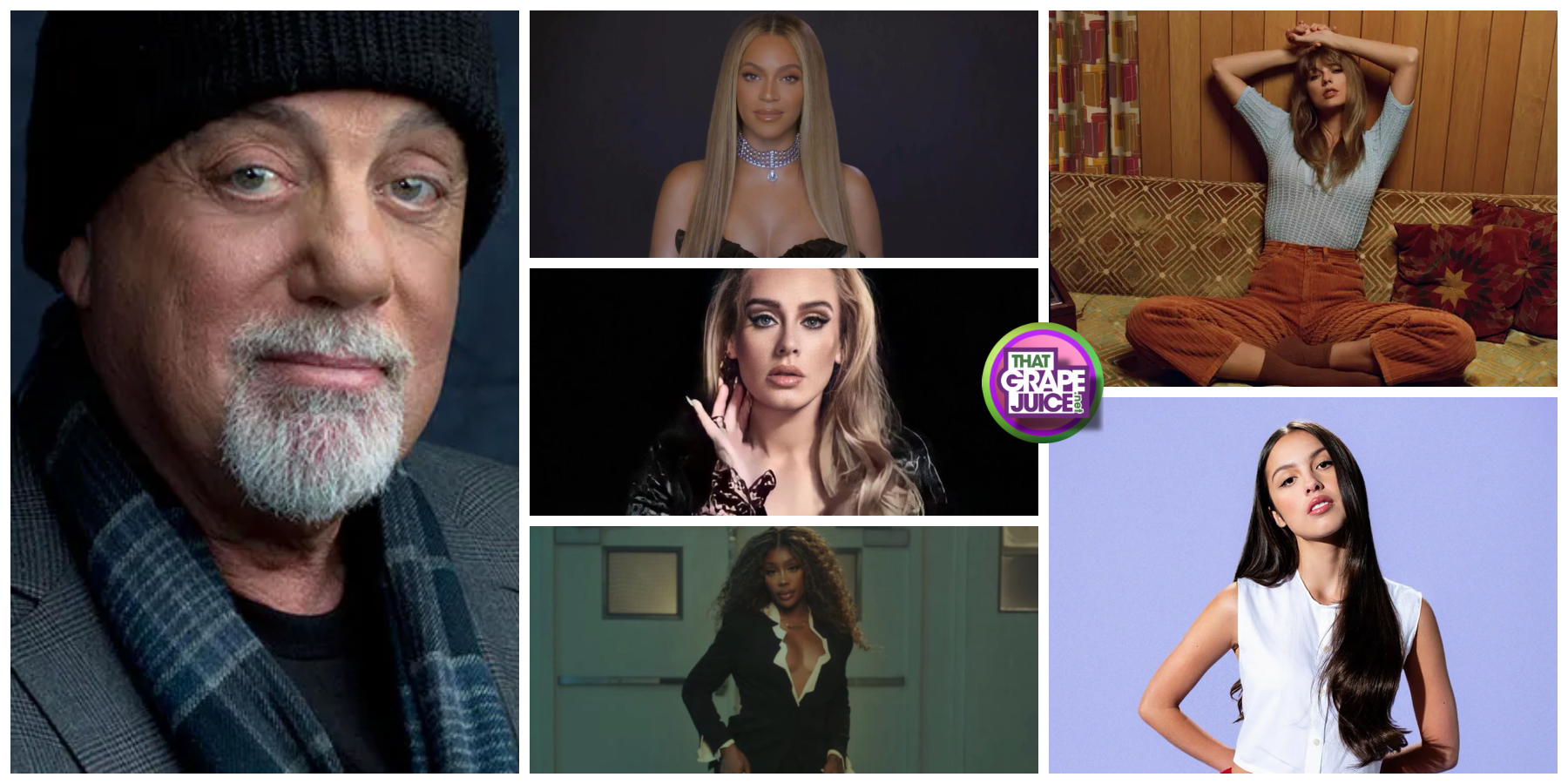 Beyonce, SZA, & Adele Fans Slam Billy Joel For Saying Taylor Swift & Olivia Rodrigo Are the Only Singers “Making Albums Anymore”
